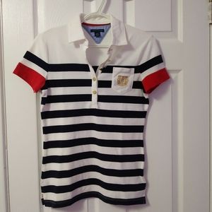 2for15 Tommy Hilfiger womens nautical polo, S